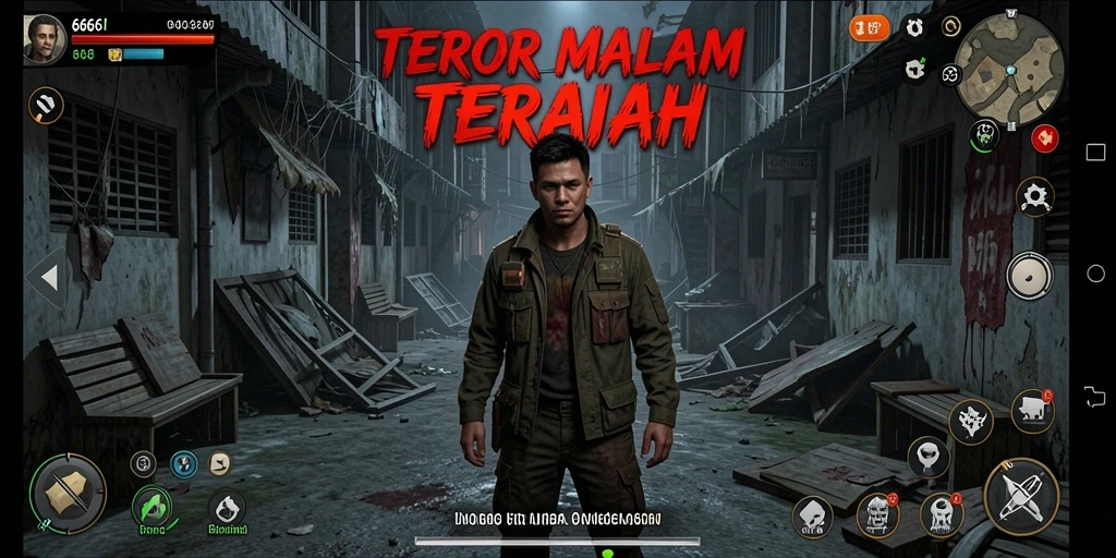 Gameplay menegangkan dengan suasana horror yang mencekam.