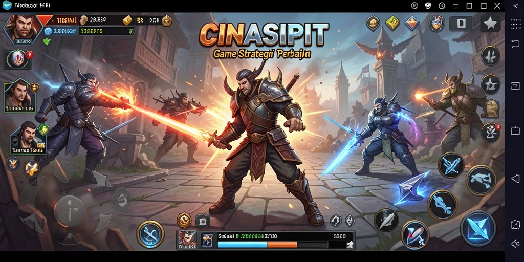 Tampilan gameplay menarik dari CINASIPIT.