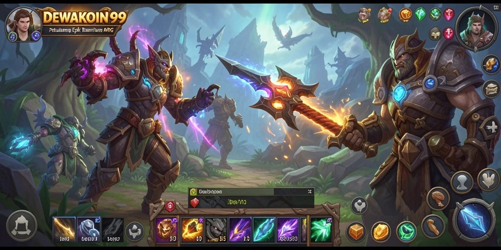 Gameplay memukau di dunia ARPG DEWAKOIN99.