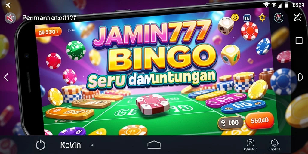 Tampilan gameplay Bingo yang menarik di JAMIN777.