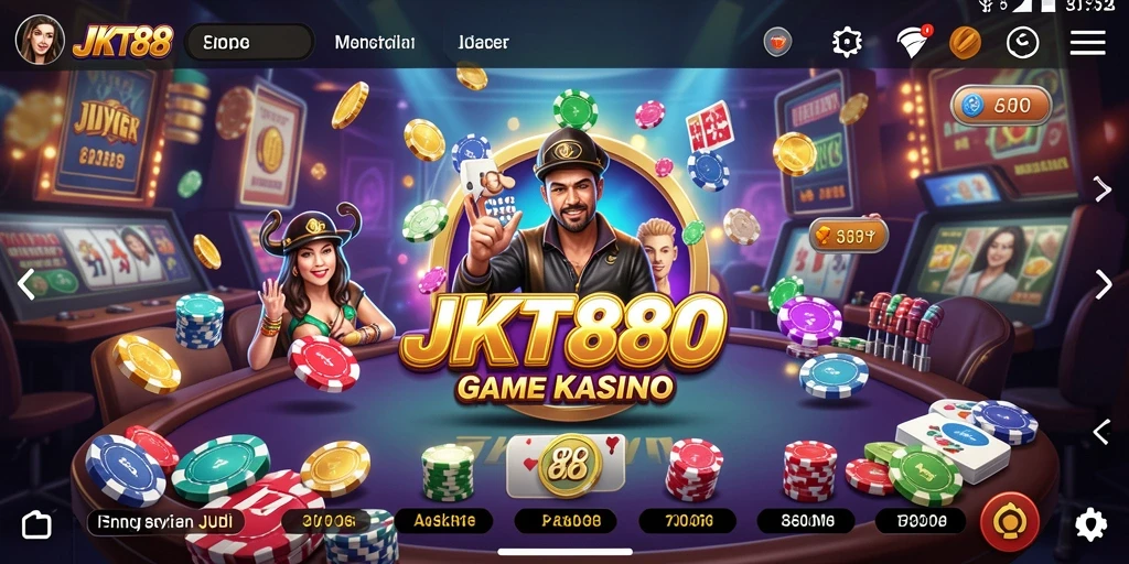 Tampilan gameplay menarik dan grafis berkualitas tinggi dari JKT88.