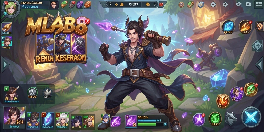 Tampilan gameplay Slot yang mengasyikkan dan interaktif.