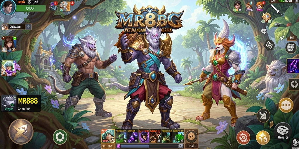 Tampilan gameplay yang seru dan menantang di dunia MMORPG.