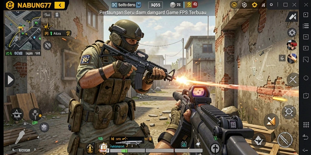 Gameplay intens dan penuh aksi dalam NABUNG77 dengan grafik yang menakjubkan.