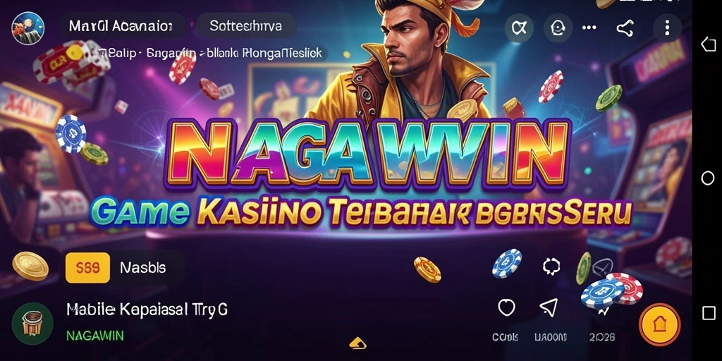 Tampilan gameplay NAGAWIN yang menarik dan menantang di dunia kasino.