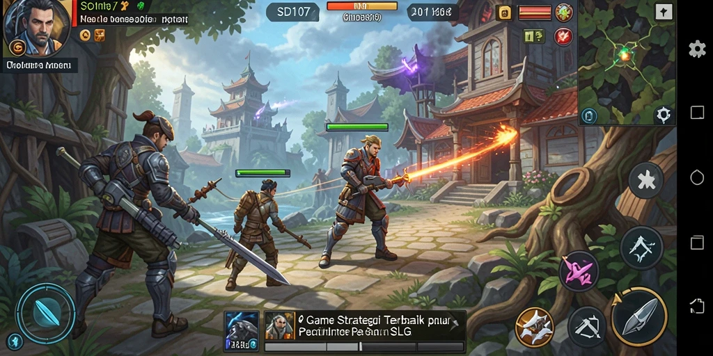 Tampilan gameplay SD107 yang menawan dan menarik.