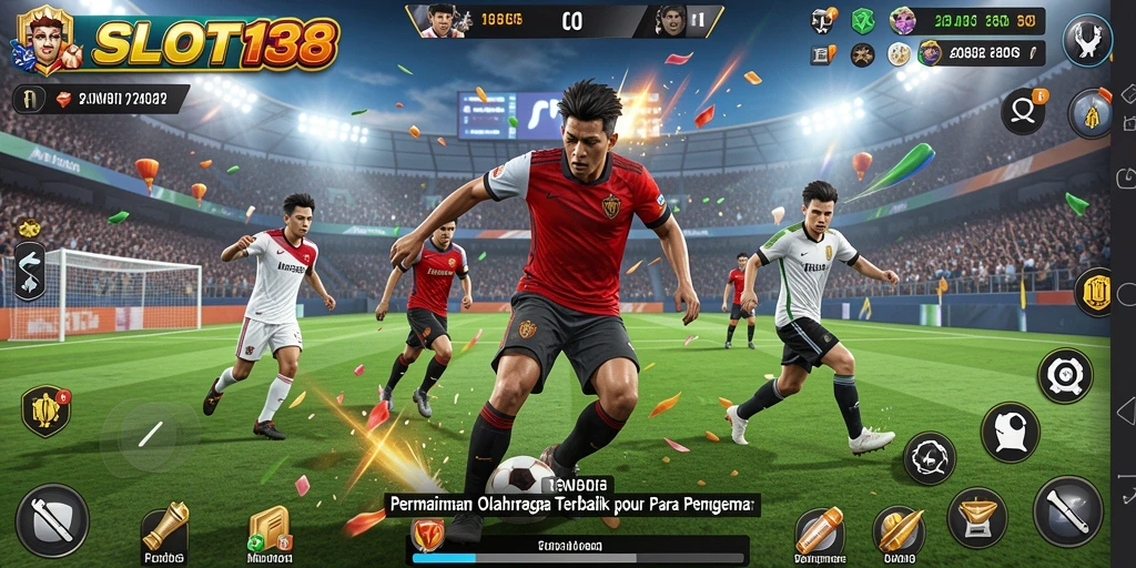 Tampilan utama <strong>SLOT138</strong> yang penuh aksi dan olahraga.