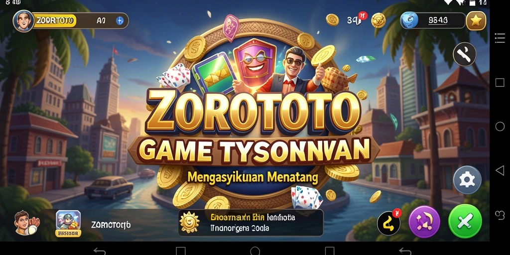 Tampilan gameplay menarik dari ZOROTOTO yang menantang.